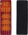 Heated Sleeping Bag Pad Portable Sleeping Bag Liner with 6 Heating Zones 3 Adjustable Temperature Levels USB Power Supply Heating Pad for Cold Weather Camping Backpacking or Hiking (No Power Bank)