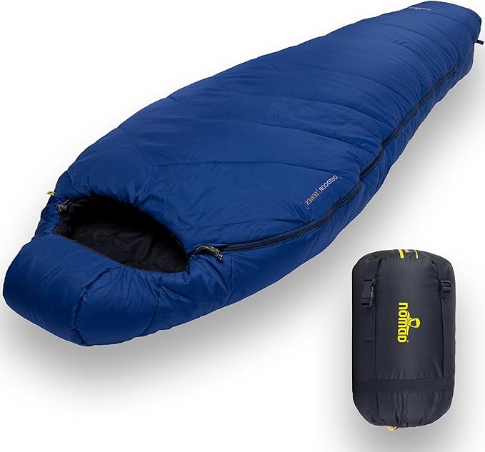 NOMAD Cuzco 800 Mummy Sleeping Bag (Royal Blue)