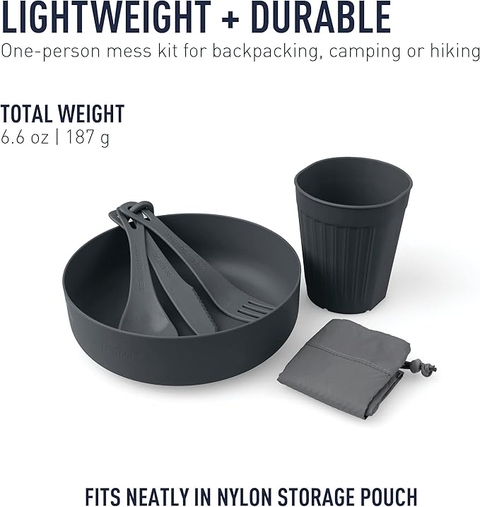 Sea to Summit Delta Light Solo Camp Dinnerware Set