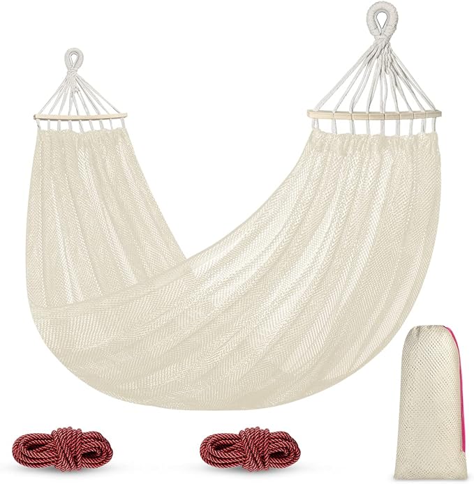 Outerman Camping Hammock290 * 150cm(Max 550lb) Breathable Durable Portable Hammocks with Accessories Perfect for Outdoor/Indoor Patio Backyard etc.