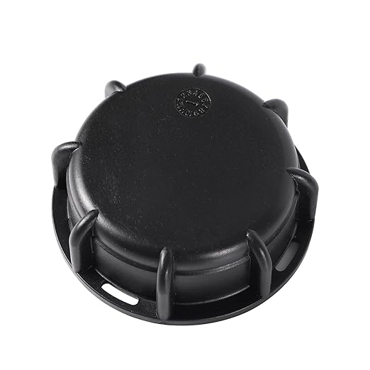 IBC Tote Lid 20 Pcs 2 Female Thread IBC Tank End Cap 60mm Fine Water Discharge Drainage Outlet Reducing Adapter Ton Barrel Fittings for Industries Storage