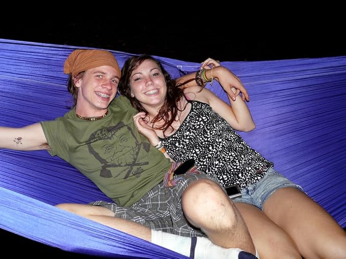 Hammock Bliss Double - Extra Long - Extra Wide - Extra Large - Two Person Double Wide Camping Hammock - Suspension System Included - The Largest Double Hammock On Planet Earth