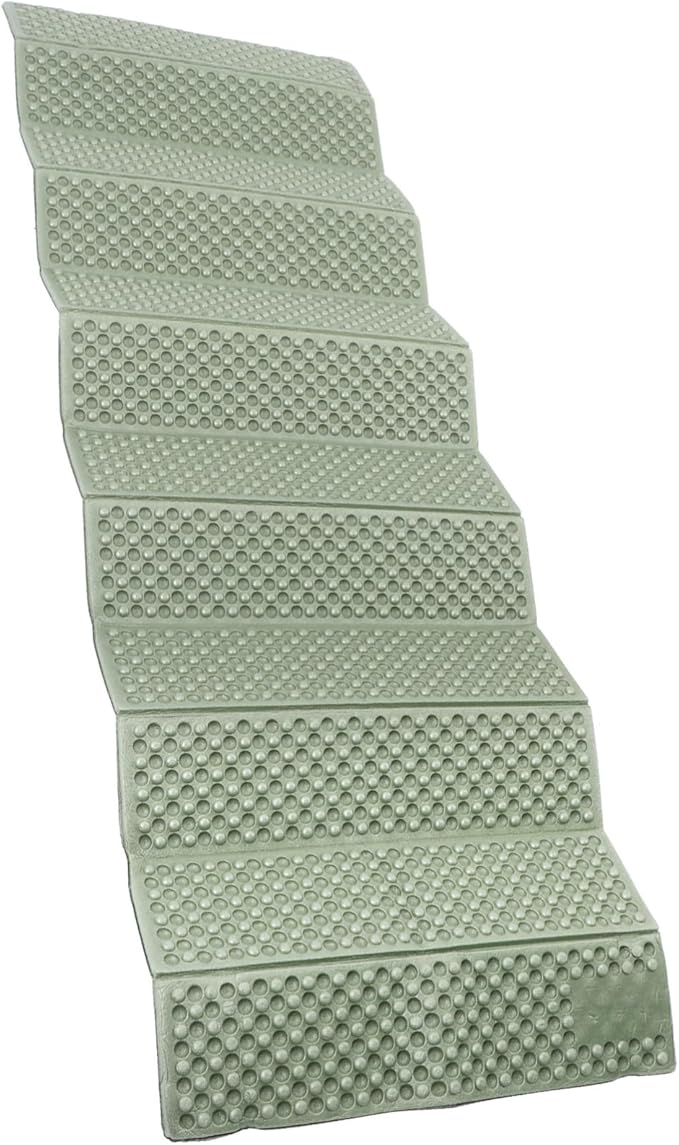 Water-Resistant Foldable Camping Pad with Aluminum Film Thick Multi-Function Outdoor Picnic Mat for Hiking Sleeping Crawling and Pet Play Portable Foldable Sitting Cushion for