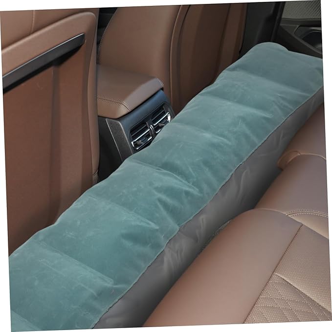 Car Inflatable Air Mattress Lightweight Travel Camping Bed Durable Portable Car Rear Sleeping Pad for SUV Models Random Color
