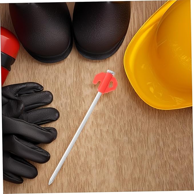 20Pcs Heavy Duty Tent Stakes for Outdoor Camping Windproof Ground Nails for Stable Anchoring Durable Metal Garden Stakes Effortless Installation for Lawn and Camping