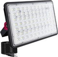 200W Led Outdoor FloodLight Exterior Flood Lights Led Stadium Lights Plug in Flood Light for Yard Garden Playground Lawn GaragesBasketball Court Stadium