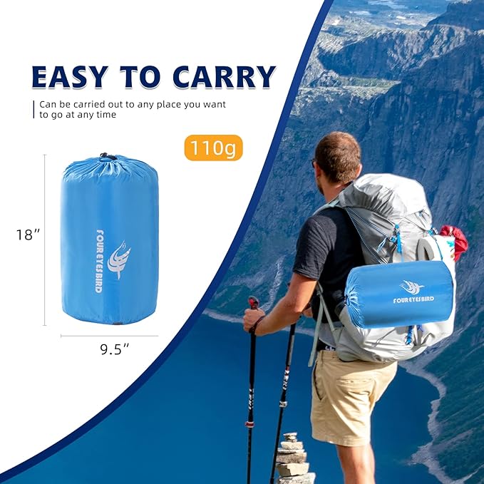 Envelope Sleeping Bag Three Seasons Constant Temperature Sleeping Bag Suitable for All Ages Indoor Hotel Accommodation or Outdoor Travel…