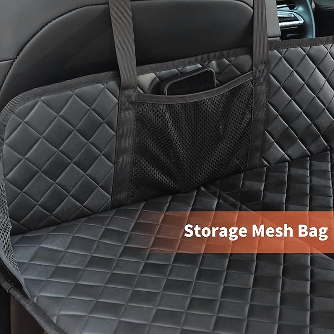 Car Rear Seat Extension Plate Foldable Car Back Seats Extender for Sleeping Increase Travel Trunk and Camping SpaceDog Seat Covers for SUV Model Y/3 F150/RAM Trucks