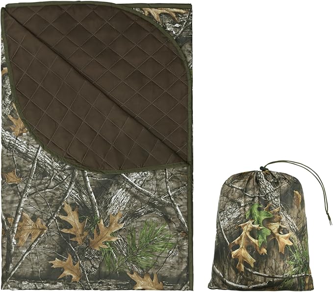 LOOGU Camo Blanket Waterproof Insulation Poncho Liner for Outdoor Camping Hiking Hunting Survival Backpacking Picnicking