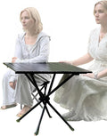 HASIKA Folding Camping Table Large Size Portable Camping Side Table for Outdoor Beatch Tailgating Picnic Grilling