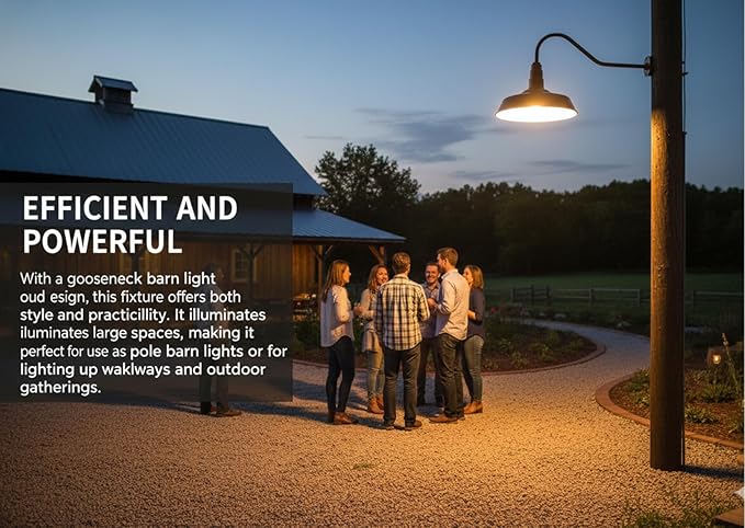 AGB101-AS18-DBZ Gooseneck Barn Light - BDARK Bronze Outdoor Dome with Incandescent Downlight | Wall-Mount Fixture for Patios Gardens Pathways and Large Outdoor Living Spaces