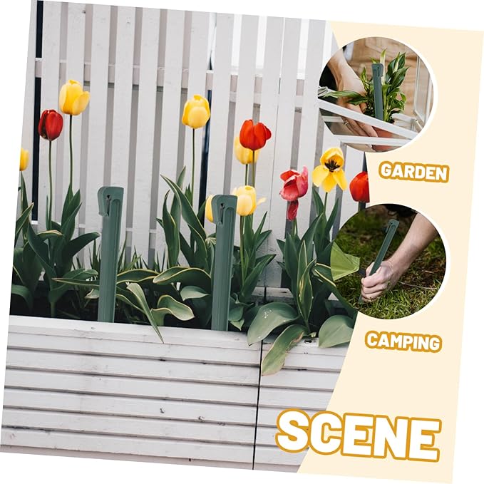 SUPVOX 10Pcs Landscape Durable Gardening Nails for Outdoor Use for Securing Garden Projects and Lawn Maintenance
