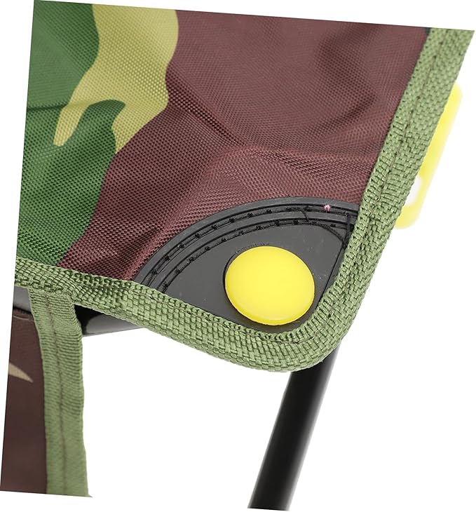 Folding Fishing Chair Portable Outdoor Fishing Stool Backrest Compact Design for for Camping Hiking