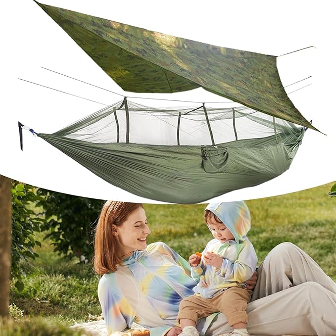 Camping Hammock Fly Net Keeps Out Fly Net Netting Waterproof Protective Mesh for Backpacking Backyard Garden Hiking Travel Fishing Patio Outdoor Outside