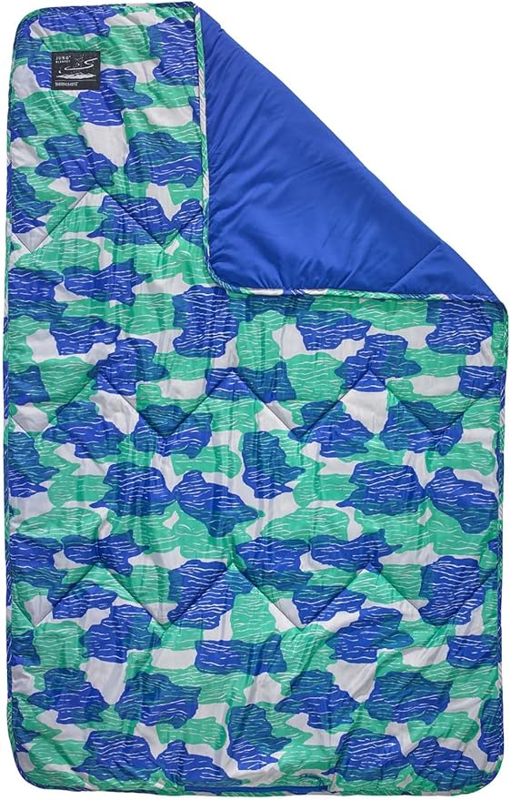 Therm-a-Rest Juno Insulated Camping and Backpacking Blanket Tidepool Print One Size