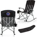 Picnic TIME NCAA Unisex-Adult NCAA Outdoor Rocking Camp Chair XL Heavy Duty Camping Chair for Adults