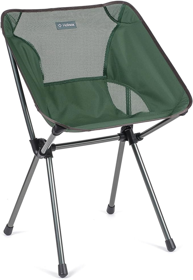 Helinox Café Chair Collapsible Outdoor Dining Chair Forest Green