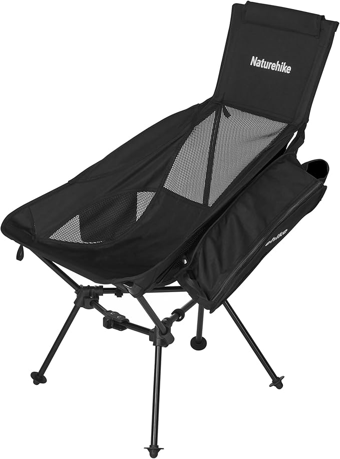 Naturehike Ultralight Camping Chair Portable Backpacking Chair with Storage Bag Lightweight Compact Collapsible Camp Chair