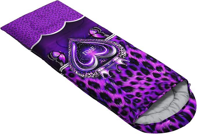 QOOMO Camping Sleeping Bags3 Season Warm &amp Cool WeatherLightweightWaterproof Sleeping Bags for Adults &amp KidsTravelingand OutdoorsCamping Gear Equipment