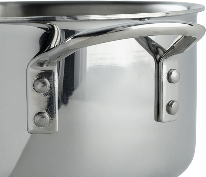 WINCO Tri-Ply Stock Pot Silver