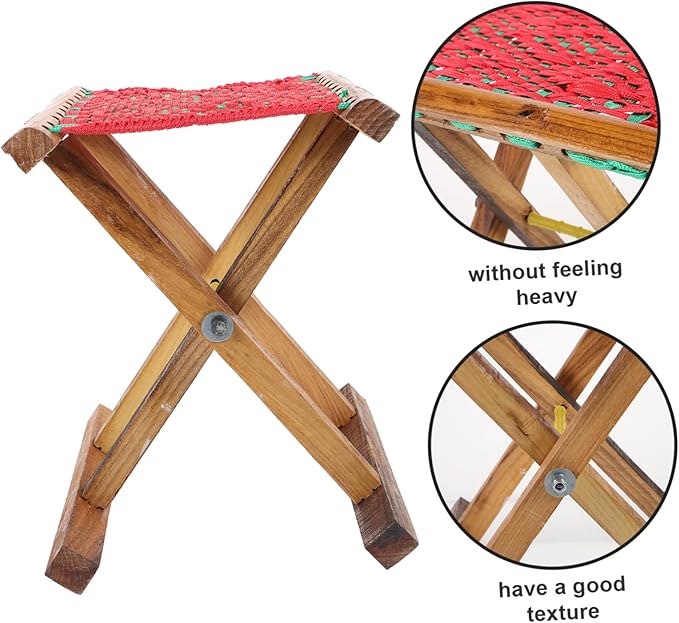 Portable Folding Fishing Stool Lightweight Ergonomic Design for Camping Outdoor Activities and Barbecues Easy to Store Construction No Assembly Required for Adults