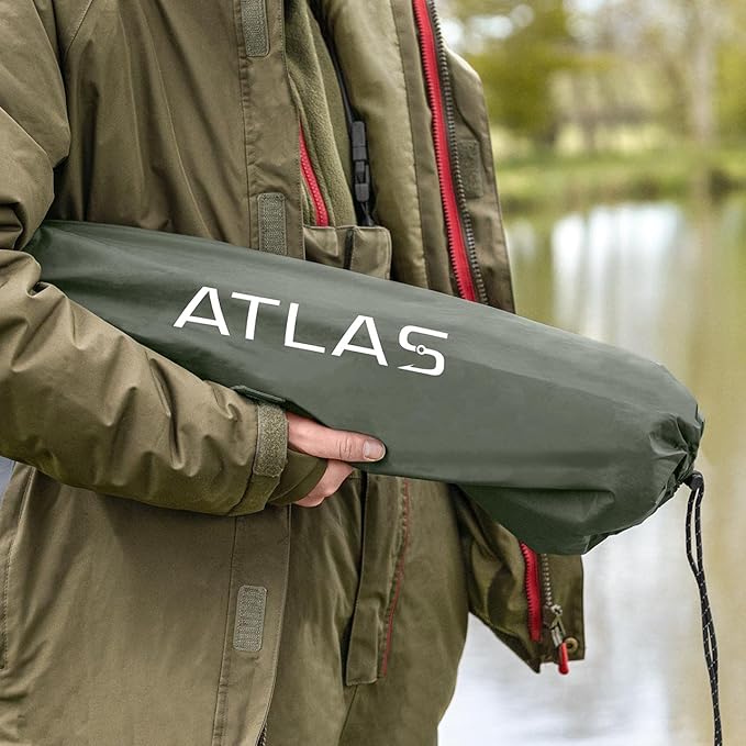 Atlas Fishing Day Shelter Canopy - Waterproof Outdoor Canopy for Fishing | Fishing Canopy Tent Ideal for One Angler | Small Canopy for Fishing | Portable Tent