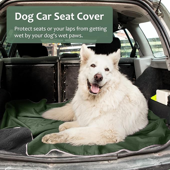 Tirrinia Large Waterproof Outdoor Blanket Soft Warm Windproof Stadium Blanket with Sherpa Fleece and Foldable for Outdoor Sport Baseball Football Beach Concerts Car