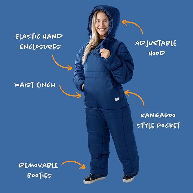 Selk'bag SWYTCH Lite Wearable Sleeping Bag &amp Jacket | 2-in-1 Lightweight Eco-Friendly 40°F for Camping &amp Travel
