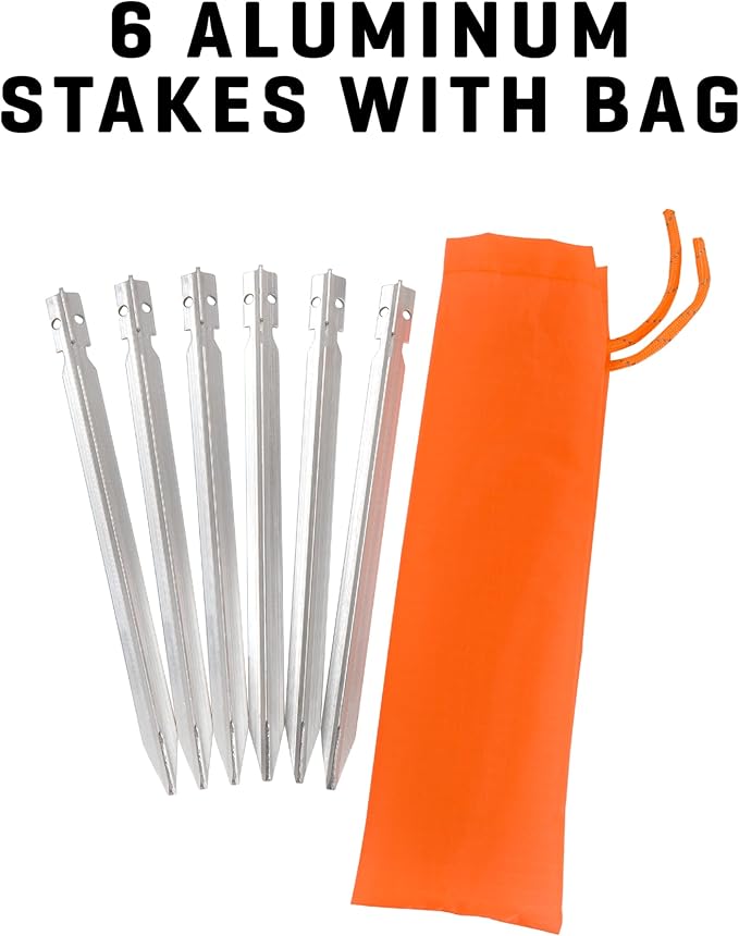 Allen Company Backcountry Game Tarp 4’ x 4’9” Blaze Orange