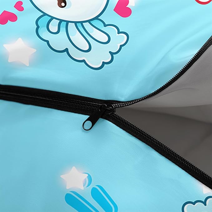 QOOMO Camping Sleeping Bags3 Season Warm &amp Cool WeatherLightweightWaterproof Sleeping Bags for Adults &amp KidsTravelingand OutdoorsCamping Gear Equipment