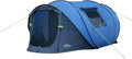 Kamp-Rite Pop Up Tunnel Tent 3 Person Easy to Set up and take Down Packable Light Weight.