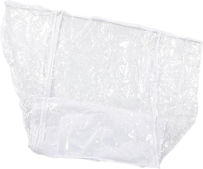 Sheet Pan Rack Cover Transparent Foldable PVC Foodservice Bread Rack Cover for Home Kitchen Restaurant (20 Tier)