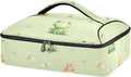 Casserole Carrier Frog and DragonflyInsulated Casserole Carrier for Hot or Cold Food Thermal Lunch Tote for Potluck Parties Picnic Beach Fits 9 x 13 Inches Baking Dish