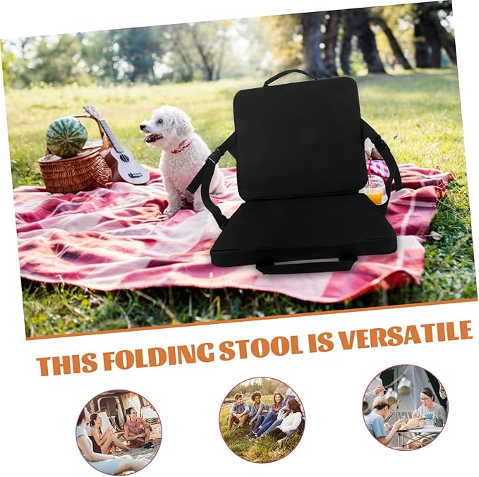 Alipis Camping Chair Canopy Portable Beach Chair Foldable Camping Supplies for Garden Outdoor Activities