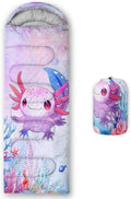 Sea Turtle Sleeping Bag for Kids Boys GirlsOcean Themed Camping GearWaterproof Compact Sleeping Bag for Camping Backpacking Outdoor Hiking.