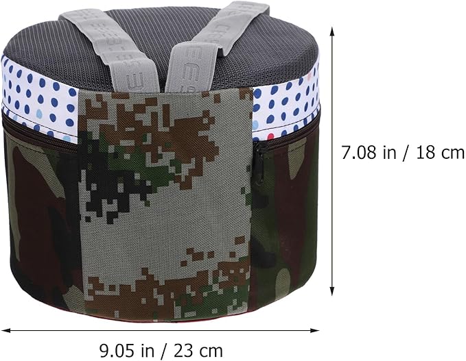 Portable Small Garden Stool Lightweight Outdoor Gardening Weeding Stool with Breathable Foam Seat for Field Work and Camping for Adults Random Style