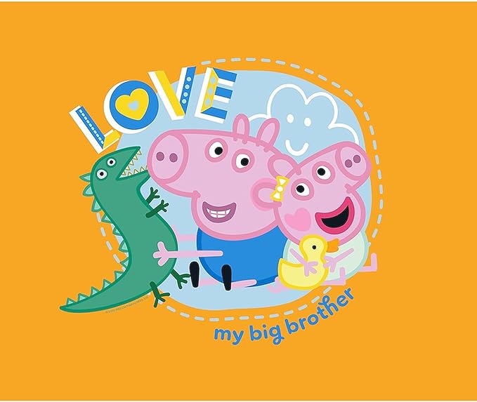 CafePress Peppa Pig: Love My Big Brother 50 x 60 Water-Resistant Outdoor Blanket
