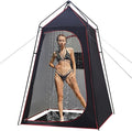 Camping Shower Tent Portable Outdoor Privacy Shelter for Showering &amp Changing 7.2 FT Easy-Setup Toilet Tent with Floor &amp UPF 50+ Ideal for Hiking Fishing Beach