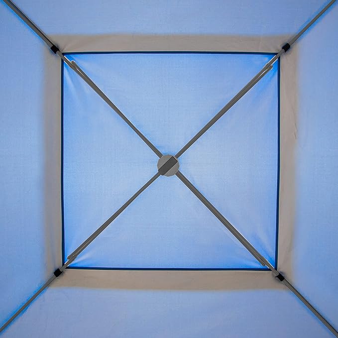E-Z UP Patriot ONE-UP Technology Vented Shelter 10' x 10' Royal Blue