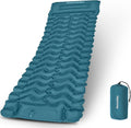 Naturehike Camping Sleeping Pad Ultralight Inflatable Sleeping Mat with Pillow Built-in Pump 2.6 Inch Lightweight Air Mattress for Backpacking Hiking Traveling