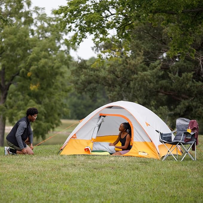 CORE Tent for Family Camping Hiking and Backpacking | 3 Person / 4 Person / 6 Person / 9 Person Person Dome Camp Tents with Included Tent Gear Loft for Outdoor Accessories