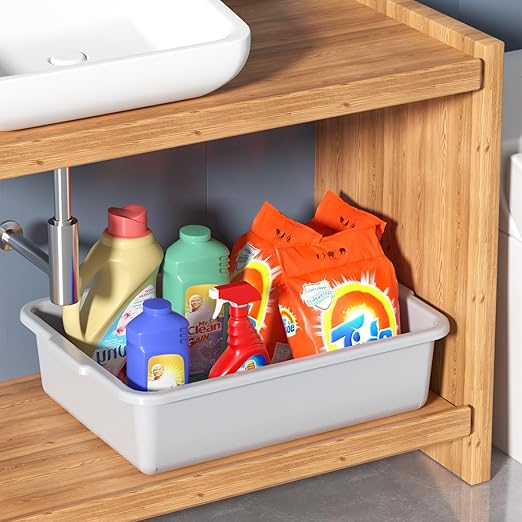 13 L Commercial Bus Box/Utility Box Dish Wash Basin Tub 4 Packs