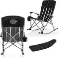 Picnic TIME NCAA Unisex-Adult NCAA Outdoor Rocking Camp Chair XL Heavy Duty Camping Chair for Adults