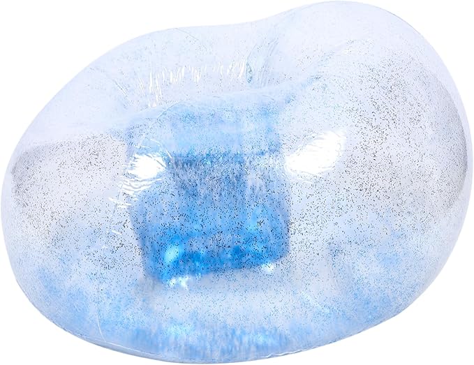 Unomor Versatile Inflatable Footstool Stylish for Camping Living Room Family-Friendly