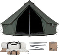WHITEDUCK Regatta Canvas Bell Tent - w/StoveJack Waterproof 4 Season Luxury Camping and Glamping Yurt Tent Outdoor