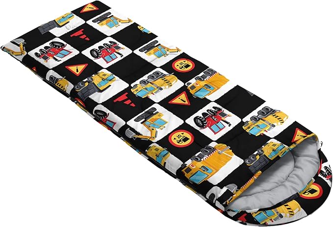 QOOMO Camping Sleeping Bags3 Season Warm &amp Cool WeatherLightweightWaterproof Sleeping Bags for Adults &amp KidsTravelingand OutdoorsCamping Gear Equipment
