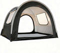 Tunnel &amp Camping Tent 82x71x65 in 2/3/4 Person Three-Layer Design with Mesh/PVC/Oxford Fabric Glamping Tent Weatherproof/Sunshade Portable Tents for Outdoor Easy Setup