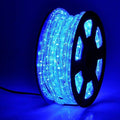 50ft 360 LED Waterproof Rope Lights 110V Connectable Indoor Outdoor Blue Rope Lights for Outside Deck Patio Pool Camping Bedroom Decor Landscape Lighting and More (Blue)