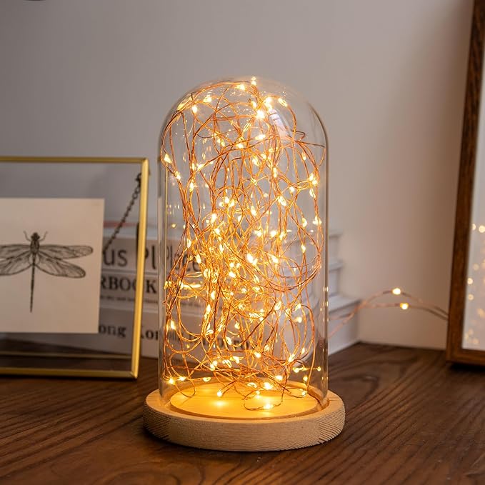 Solar String Lights for Outside2Pack 66FT 200 LEDs Solar Fairy LightsWaterproof 8 Modes Button Outdoor String Light for Patio Garden Backyard Tree Wedding ChristmasCopper WireWarm White
