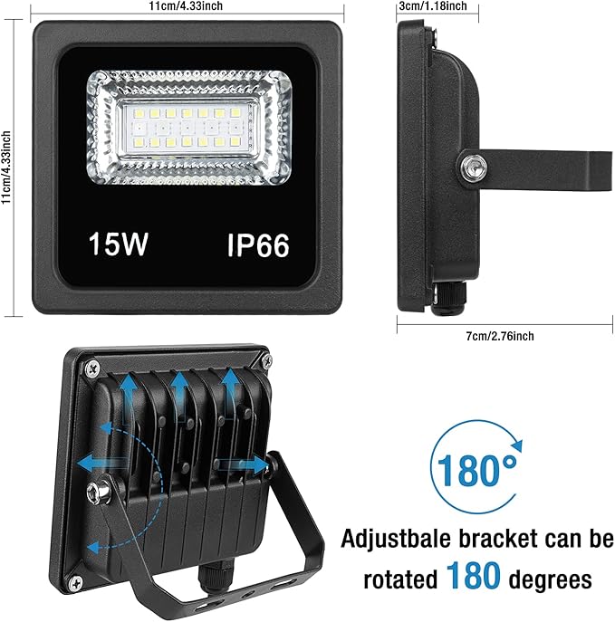 Z 150W Equivalent Led Color Changing Flood Lights Multi Colors RGB Uplighting with Remote IP66 Waterproof Stage Lights Dimmable Colored LED Lights Floor for Party Outdoor Indoor Decor